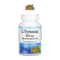 내츄럴팩터스 티로신 l 타이로신 500mg 60캡슐