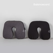 [SET] 발란스코드 카이로프랙틱방석 의자방석 1+1, 블랙,그레이, 그레이