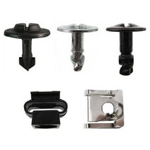 30pcs 자동차 엔진 스플래시 가드 금속 클립 엔진 커버 하단 실드 트위스트 볼트 속도 너트 수리 키트 audi a4 s4 passat