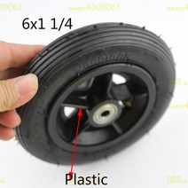 전동휠체어 노인전동차 전기 앰프용 새로운 6x1 14 내부 튜브 gas scooter 6x1.25 inner tube for electric scooter easyrider, 타이어와 허브