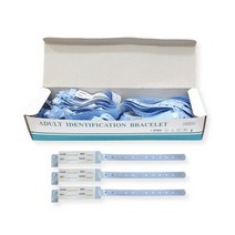 100p 이노밴드 손목 네임 밴드 환자인식팔찌 성인용 사무실 병원침대 자세 가정간호, 핑크