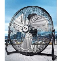 CASHL 바닥선풍기 초강력 공장용 산업용 낮은 바닥, N.실버 18인치 럭셔리 모델 + 8단계