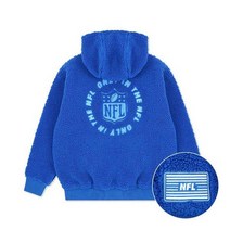 [NFL] F204MJK383 서클 풀집 플리스 후드 블루