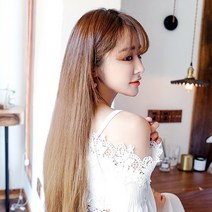 로미즈 여자가발 여성 통가발 단발 반가발 항암 탈모 숏컷 패션, 1개, 안나_생머리 네츄럴블랙