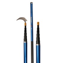 수초제거기 유리강할초 낚싯대타작초경수초 낫대 10m 장대초동 신기초망대, 6m 칼대+ 낫+삼치구