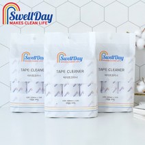 스웰데이 사선컷팅 테이프크리너 리필 12M 9P, 1