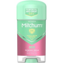 Mitchum for Women Power Gel Anti-Perspirant Deodorant Powder Fresh 2.25 oz (Pack of 2) - Packaging M, 1, 2.25 Ounce (Pack of 2)