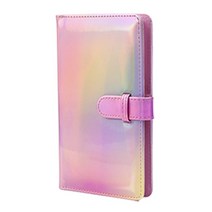 후지 필름 FUJIFILM 카메라 3인치 96 포켓 사진 필름 앨범 스토리지 북 FujiFilm Instax Mini 11 8 9 7s 50, 09 Fancy Pink