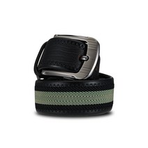 강블리 라인 배색 벨트 M