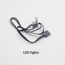 레고 호환 파워 펑션 동력 블럭 하이테크 전원 기능 확장 와이어 서보 트레인 모터 ir, 주도 조명