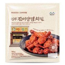 신세계 피코크 원주 진미 양념치킨 750g, 14개