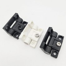 Hardware 플라스틱 위치 제어 경첩 Southco E6 10 20 조절 토크 Bla 42x36x5mm 카운터 싱크 구멍, 02 White hexagonal hole