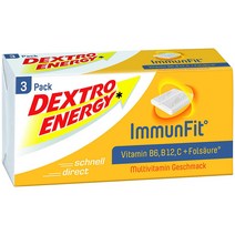 독일 Dextro Energy 덱스트로 에너지 퍼포먼스 부스터 캔디 사탕 이뮨 핏 138g 2팩