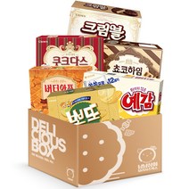 [냠냠상회] 뽀또레몬 버터와플 쿠크다스화이트 쵸코하임 예감 크림블 과자세트, 1개