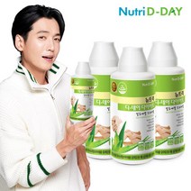 뉴트리디데이 알로에겔 오리지날 청포도맛1000ml X 3병(총 30일분), 단일속성