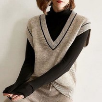 단톤조끼 홈쇼핑 경량 오버핏 무스탕 여자 패딩 조끼 니트 키작녀 데이트룩 따땃 빅사이즈 아우터