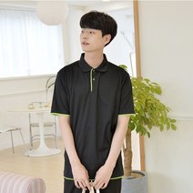 [교복몰] 쿨론 페브릭 이중 카라티(반팔) 티셔츠