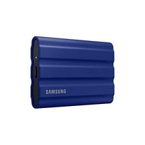 삼성 T7 Shield 1TB 휴대용 SSD 1050MB/s USB 3.2 Gen2 Rugged IP65 Rated for Photographers Content Creators, Blue, 1 TB