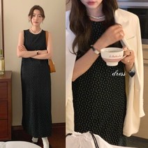 린넨 원피스 마 빅사이즈 롱 리넨 여성 레트로 복고풍 엔틱 꽃 조끼 드레스 봄 여름 프랑스 고급 민 바닥 긴