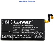 Cameron Sino 2600mAh 배터리 EB-BG950ABE 삼성 갤럭시 S8 SM-G9500 G9508 G9508W G950D G950F G950J G950N, 한개옵션0