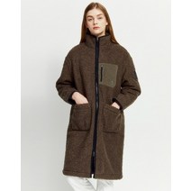 21FW [populet]카키 포켓배색 양털 긴팔점퍼 WWJU1D975K2