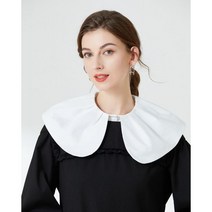 페이크 카라 레이스 이너 넥