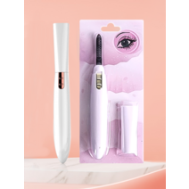 속눈썹고데기 눈썹고데기히팅 뷰러 지능형 빠른 히팅 자연 컬링 속눈썹 경기자 전문, 하얀, 04 White