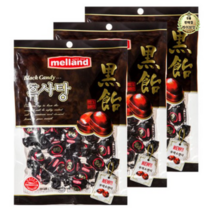 라이브잇 국제제과 멜랜드 흑사탕, 100g, 39개