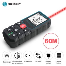 레이저자 수광기 레이저줄자 거리측정기 수평기 광파기 미니 디지털, 협력사, x5-60m, 1개