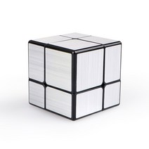 간큐브 간즈큐브 퍼즐 Qiyi-3x3 피셔 풍차 축 미러 매직 큐브 퍼즐 스피드 입방체 어린이 전문 교육 장난, 10 2x2 mirror silver