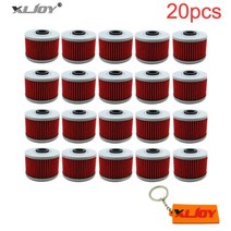 엔진 오일 필터 오토바이 혼다 CBR300R CB300F CBR250R CRF250L XR650L 가와사키 KSR110 KLX140L KLX110L KLX125 KLX250S KL, 20pcs