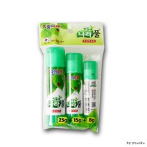 종이나라 투명 나라풀 3p -PP 딱풀 풀 접착제 목공풀, 혼합형