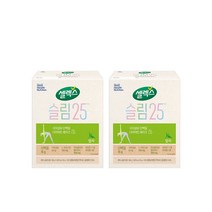 셀렉스 체중조절식 단백질 다이어트쉐이크 슬림25 말차 2박스 [36g x 20입]