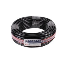 흑편사 25mmx40m 물호스 검정호스 내압 이끼방지