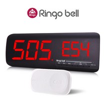 [링고벨] 업소용 무선호출벨 10개 수신기 모니터 1대 세트 GST-10N GSR-3, GST-10N호출벨(블랙)10개+GSR-3수신기1대