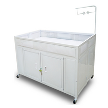 [매대인] 이동식매대/HS-401~406, HS-046(화이트)