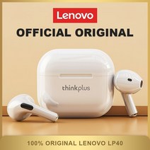무선인이어 이어폰 블루투스 lenovo lp40 5.0 무선 인 이어 이어 버드 마그네틱 넥 밴드 헤드셋 ipx5 방수 스포츠 (노이즈 캔슬링 포함), 검은색