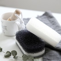 모던하우스 일본 스마트홈 3중 양면 수세미 화이트