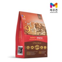 목우촌 [펫 파라다이스]펫9단관절건강 1.8kg 사료, 1개, 닭