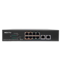NEXT POE3008GF 8포트 기가비트 PoE 스위치허브 150W AC전원공급방식 스위칭허브