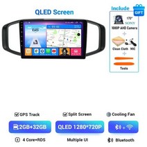 네비게이션 내비게이션 안드로이드 올인원 멀티미디어 비디오 플레이어 GPS 360 카메라 헤드 유닛 13 카플레이 모리스 차고 MG3, 2G-32G CAM