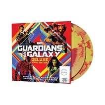가디언즈 오브 갤럭시 Guardians Of The Galaxy Limited Edition Red Yellow Swirl 2x Vinyl LP 음반 바이닐 레코드 앨범