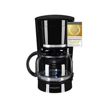 Besuche den Exquisit-Store 가정용 커피머신 절묘한 필터 커피 머신 KA 3102 sw | 12잔 1x4 크기 870와트 자동 전원 끄기 조명 켜기/끄기 스위치