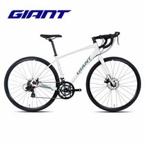 Giant Giant Speeder D2 알루미늄 프레임 경량 엔트리 14 단로드 바이크, 700CX480MM, 밝은 흰색,키 167-185cm, 700CX480MM