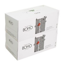 BOHO 친환경 먼지없는 대나무 미용티슈 200매 2개