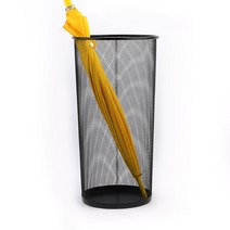 힘찬쇼핑_ 모던 원형 철제 우산꽂이 현관 인테리어 가정용 업소용 우산 보관대, 1개