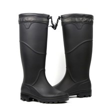 뱀물림 방지 독사 장화 낚시 약초 등산 농업용 각반, 상세이페이지 참고, 265mm  블랙(겨울용+끈조절)