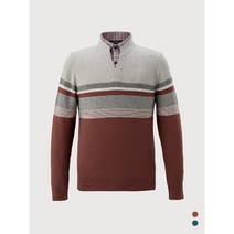 인디안 [23년봄 이월 최저가] 셔츠 레이어드 시그니처 니트 MITBPYS1111-14-777