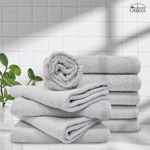 디알엠 호텔 수건 30수 40수 고급 답례 선물 기념 수건 타올 코마사 140g 170g 200g 10개, 40수 200g 블루그레이, 10장