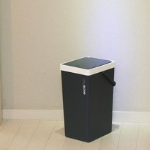 앤그립 다용도 사무실 책상 쓰레기통 20L, 쿠팡 앤그립 손잡이휴지통_20L 화이트